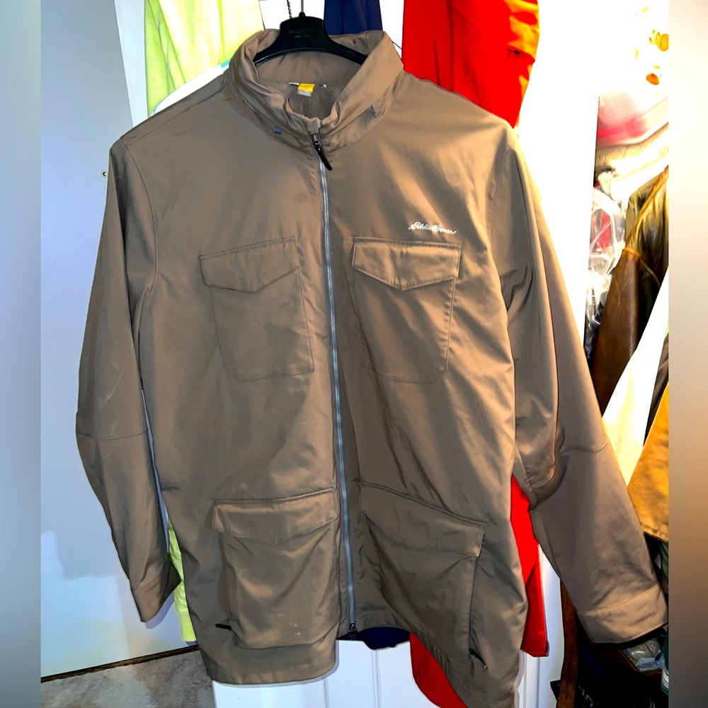 Eddie Bauer Big&Tall weathered jacket with hood